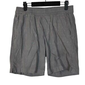 Abercrombie & Fitch Stretch Grey Drawstring Pull On Shorts Men's Size Small